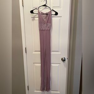 Purple pant suit